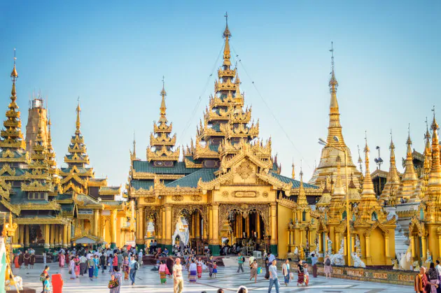pagoda shwedagon a yangon birmania myanmar w630